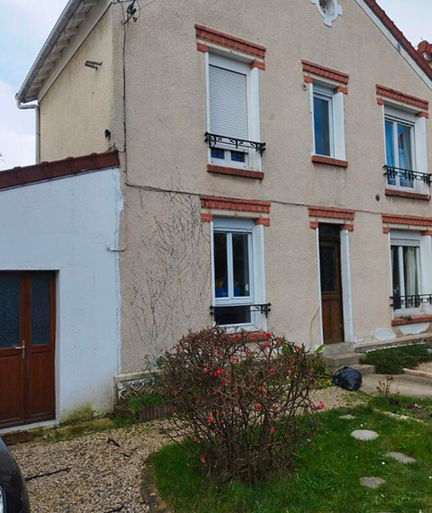 Ravalement de façade à Montfermeil en Seine Saint Denis 93