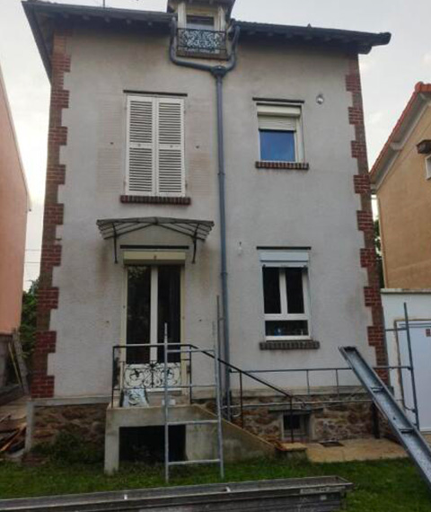 Ravalement de façade à Montfermeil en Seine Saint Denis 93